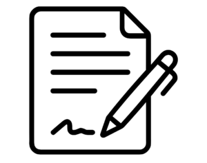 Paper and Pen Icon